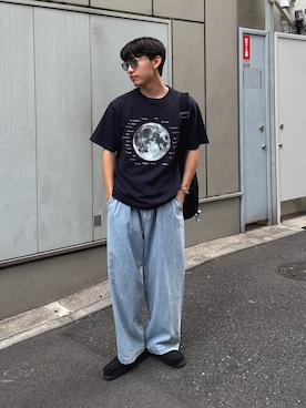 「アイテム（バッグ）」を使った、ゆいととさん（メンズ・170cm）の夏コーディネート