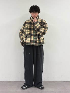 「CIAOPANIC TYPY（チャオパニックティピー）のアイテム（ブルゾン）」を使った、ゆいととさん（メンズ・170cm）の秋コーディネート