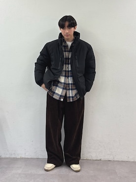 「CIAOPANIC TYPY（チャオパニックティピー）のアイテム（ダウンジャケット/コート）」を使った、ゆいととさん（メンズ・170cm）の冬コーディネート