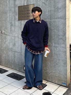 「おでかけコーデ」｜ゆいととさん（メンズ・170cm）の冬コーディネート