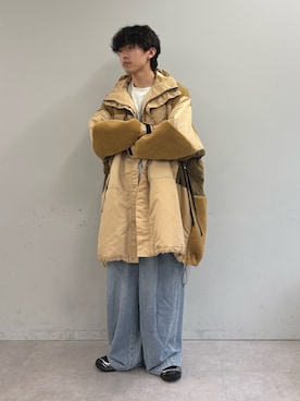 「モンスターパーカー」｜ゆいととさん（メンズ・170cm）の秋コーディネート