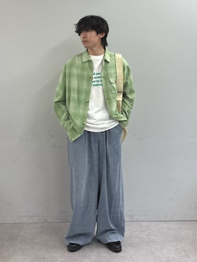 「CIAOPANIC TYPY（チャオパニックティピー）のアイテム（バッグ）」を使った、ゆいととさん（メンズ・170cm）の春コーディネート