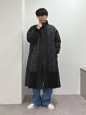 「アイテム（モッズコート）」を使った、ゆいととさん（メンズ・170cm）の冬コーディネート