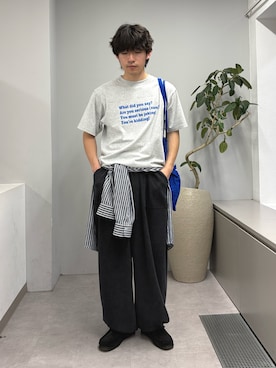 「CIAOPANIC TYPY（チャオパニックティピー）のアイテム（パンツ）」を使った、ゆいととさん（メンズ・170cm）の春コーディネート