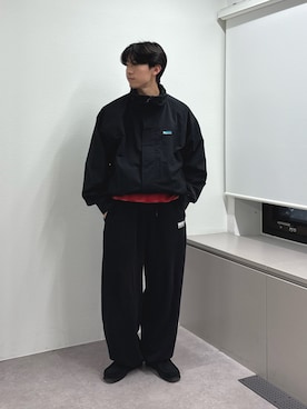 「アイテム（ナイロンジャケット）」を使った、ゆいととさん（メンズ・170cm）の秋コーディネート