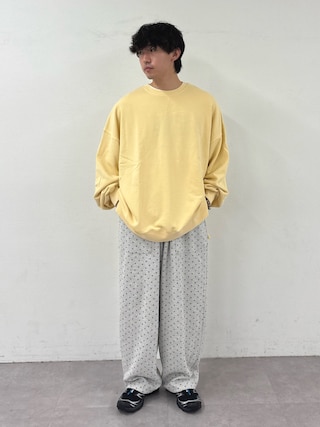 「CIAOPANIC TYPY(チャオパニックティピー)の【ZOZO限定】アシッドビッグシルエットスウェット(Tシャツ/カットソー)」を使った、ゆいととさん(メンズ・170cm)の秋コーディネート