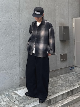 「アイテム（パンツ）」を使った、ゆいととさん（メンズ・170cm）の秋コーディネート