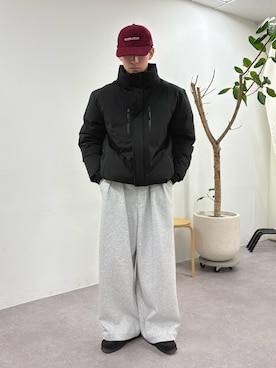 「おでかけコーデ」｜「アイテム（帽子）」を使った、ゆいととさん（メンズ・170cm）の冬コーディネート