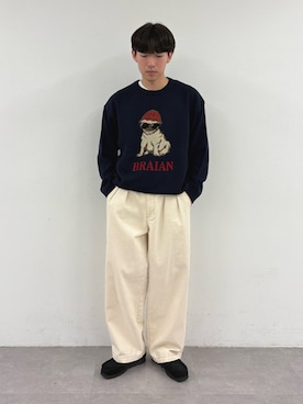 「おでかけコーデ」｜ゆいととさん（メンズ・170cm）の冬コーディネート