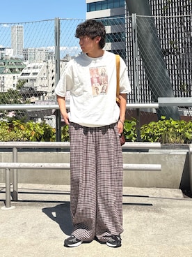 「CIAOPANIC TYPY（チャオパニックティピー）のアイテム」を使った、ゆいととさん（メンズ・170cm）の夏コーディネート