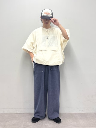 「CIAOPANIC TYPY（チャオパニックティピー）の【UNISEX】トラッカーメッシュキャップ（キャップ）」を使った、ゆいととさん（メンズ・170cm）の春コーディネート