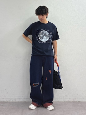 「CIAOPANIC TYPY（チャオパニックティピー）のアイテム（パンツ）」を使った、ゆいととさん（メンズ・170cm）の夏コーディネート