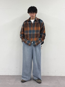 「DISCUS（ディスカス）のアイテム」を使った、ゆいととさん（メンズ・170cm）の秋コーディネート