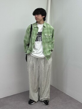 「SEADAM（シーダム）のアイテム」を使った、ゆいととさん（メンズ・170cm）の春コーディネート