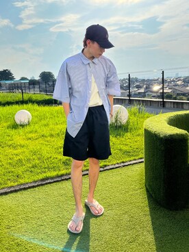 ゆいととさん(メンズ・170cm)の夏コーディネート