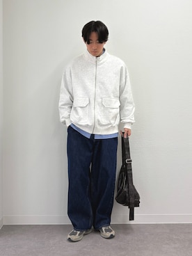 「CIAOPANIC TYPY（チャオパニックティピー）のアイテム（ブルゾン）」を使った、ゆいととさん（メンズ・170cm）の春コーディネート