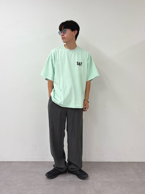 【ユニセックス】ビックシルエットアソートグラフィックプリントTee