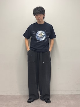 「ワッフルパンツ」｜ゆいととさん（メンズ・170cm）の春コーディネート