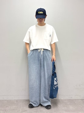 「CIAOPANIC TYPY（チャオパニックティピー）のアイテム（帽子）」を使った、ゆいととさん（メンズ・170cm）の春コーディネート