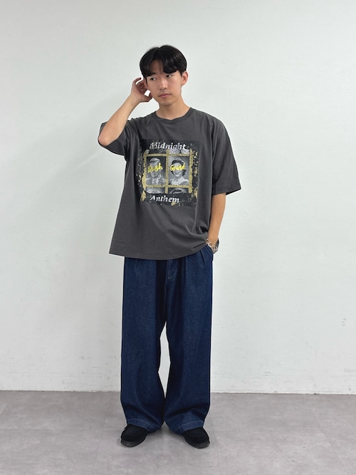 【ユニセックス】ヴィンテージフェードプリントツアーTee