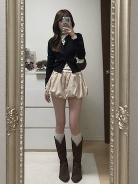 「H&M（エイチ・アンド・エム）のアイテム」を使った、Manaka さん（レディース・160cm）の秋コーディネート