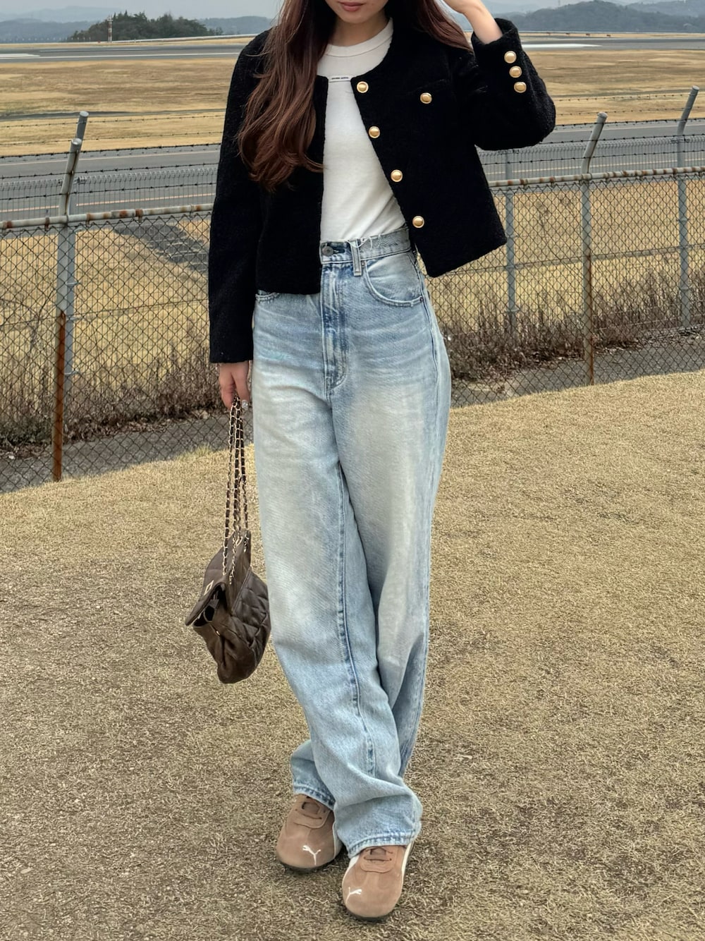 Manaka さんの「A'GEM/9 × .kom 『CRANK/クランク』 CREW NECK BASIC TOP/ベーシッククルーネックTシャツ（CRANK）」を使ったコーディネートの1枚目の写真