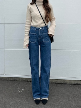 Manaka さん（レディース・160cm）の春コーディネート