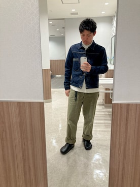 「JELADO（ジェラード）のアイテム」を使った、00331169さん（メンズ・166cm）の冬コーディネート