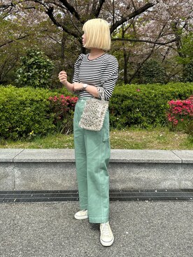 さとちゃんさん（レディース・167cm）の春コーディネート