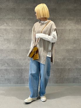 さとちゃんさん（レディース・167cm）の春コーディネート