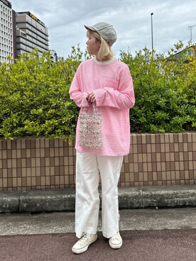 さとちゃんさん(レディース・167cm)の春コーディネート