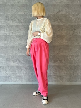 さとちゃんさん(レディース・167cm)の春コーディネート