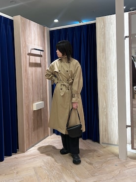 さとちゃんさん（レディース・166cm）の冬コーディネート