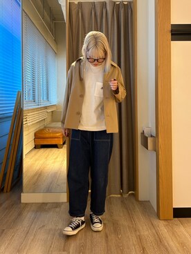 さとちゃんさん（レディース・167cm）の冬コーディネート