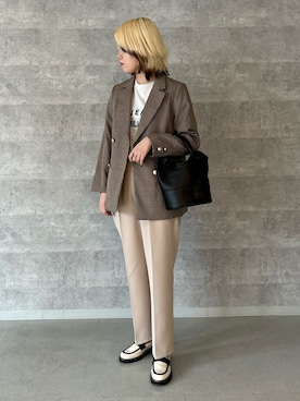 さとちゃんさん（レディース・167cm）の夏コーディネート