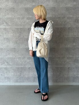 さとちゃんさん（レディース・167cm）の夏コーディネート