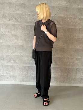 さとちゃんさん（レディース・167cm）の春コーディネート