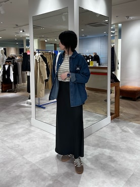 さとちゃんさん（レディース・166cm）の冬コーディネート