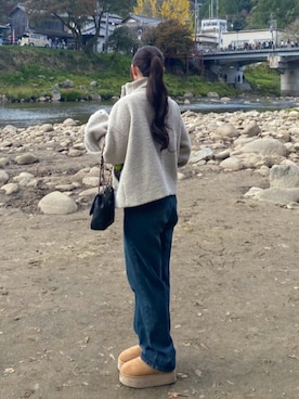 「VIS（ビス）のアイテム」を使った、aさん（骨格ストレート・レディース・157cm）の秋コーディネート