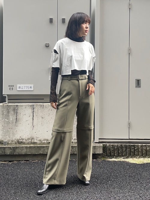 UNITED TOKYO クレールシアーパンツ UNITED TOKYO（ユナイテッドトウキョウ）の「クレールシアー