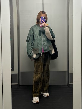 Rさんの（Sacai | サカイ）を使ったコーディネート