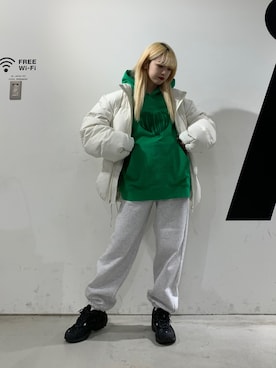「VIVASTUDIO（ビバスタジオ）のアイテム」を使った、𝐼𝑀𝐴𝑀𝑈𝑈さん（レディース・154cm）の冬コーディネート