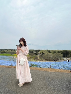 「ごきげんウィーク」｜「アイテム（バレエシューズ）」を使った、ayamiさん（レディース・155cm）の春コーディネート