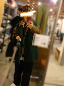 「PUBLIC TOKYO（パブリックトウキョウ）のアイテム（ブルゾン）」を使った、иiЯさん（メンズ・171cm）の冬コーディネート