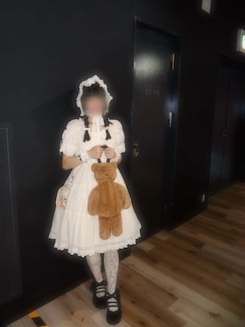 「アイテム（その他ヘアアクセサリー）」を使った、曖昧パフェさん（レディース・160cm）の冬コーディネート