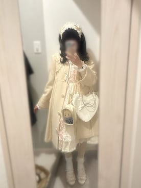 「アイテム（その他ヘアアクセサリー）」を使った、曖昧パフェさん（レディース・160cm）の冬コーディネート