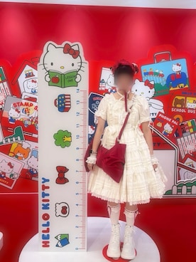 「アイテム（ジャンパースカート）」を使った、曖昧パフェさん（レディース・160cm）の冬コーディネート