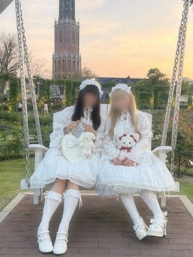 BABY,THE STARS SHINE BRIGHTのワンピースを使った人気ファッション