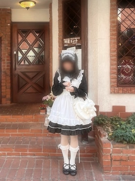 「Angelic Pretty（アンジェリックプリティ）のアイテム」を使った、曖昧パフェさん（レディース・160cm）の冬コーディネート