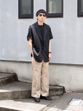 peikunさん（メンズ・170cm）の夏コーディネート